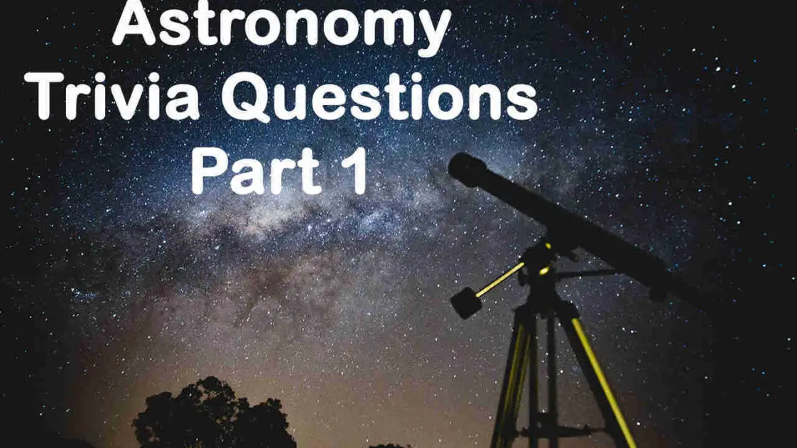 Astronomy Trivia Questions Image