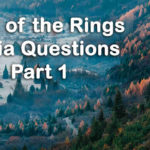 Lord of the Rings Trivia Questions