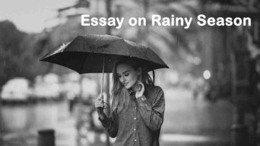 Essay on Rainy Season