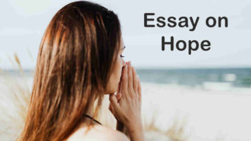 Essay On Hope - 1000 Words Essay