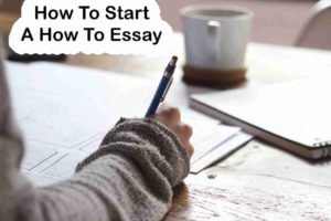 How To Start A How To Essay