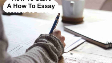 How To Start A How To Essay